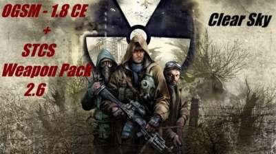 S.T.A.L.K.E.R.: Clear Sky - OGSM CS 1.8 CE Fixes + STCS Weapon Pack 2.6