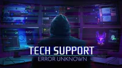 Tech Support: Error Unknown