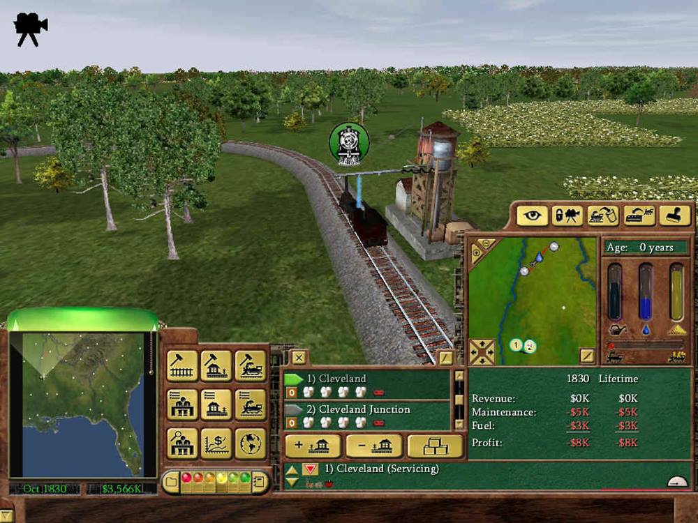Game Railroad Tycoon 3