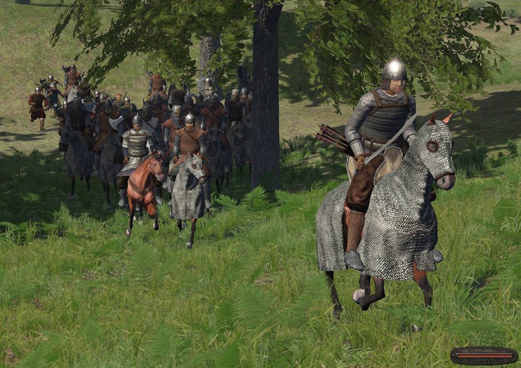 Скриншоты игры Mount and Blade.
