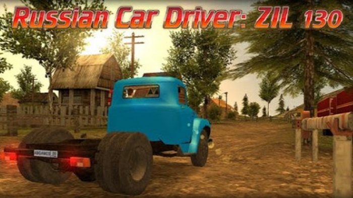 Russian car driver zil 130 прохождение