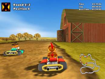 скачать игру Moorhuhn Kart 2 бесплатно