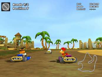 скачать Moorhuhn Kart 2 торрент на компьютер