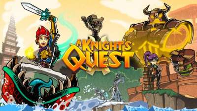 Постер игры A Knight's Quest