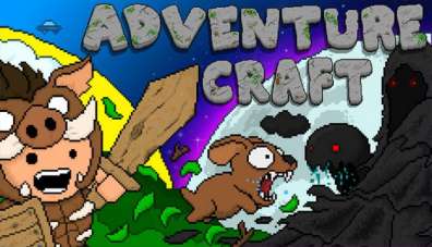 Постер игры Adventure Craft