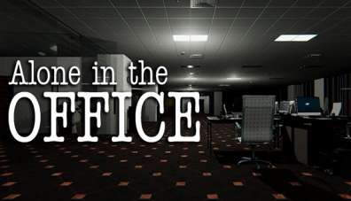 Постер игры Alone in the Office