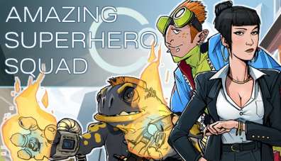 Постер игры Amazing Superhero Squad
