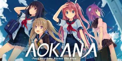 Постер игры Aokana - Four Rhythms Across the Blue