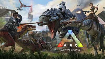 Постер игры ARK Survival Evolved + все дополнения