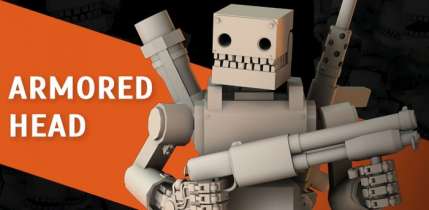 Постер игры ARMORED HEAD