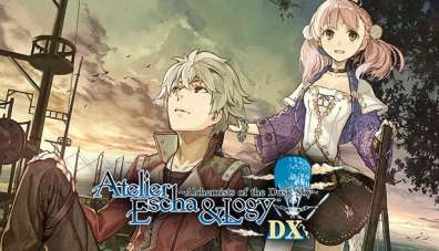Постер игры Atelier Escha  Logy: Alchemists of the Dusk Sky DX