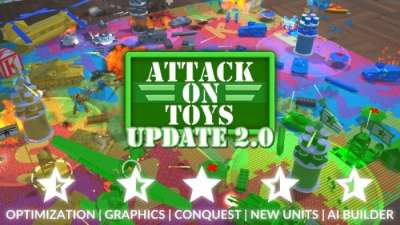 Постер игры Attack on Toys