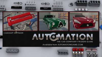 Постер игры Automation The Car Company Tycoon Game