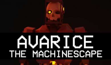 Постер игры Avarice: The MachineScape