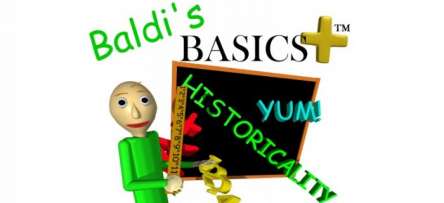 Постер игры Baldi's Basics Plus