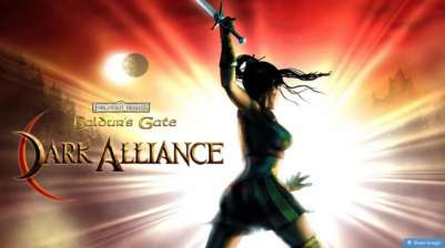 Постер игры Baldur's Gate: Dark Alliance