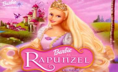 Постер игры Barbie: Принцесса Рапунцель
