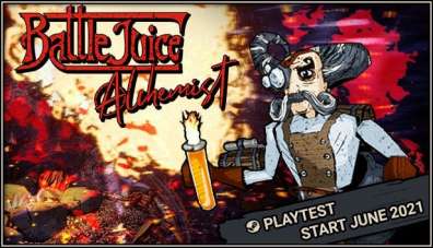 Постер игры BattleJuice Alchemist