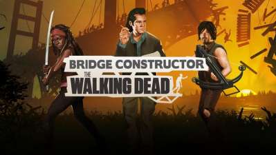 Постер игры Bridge Constructor: The Walking Dead