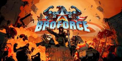Постер игры Broforce