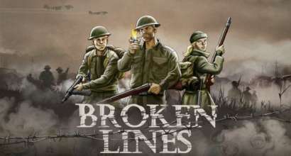 Постер игры Broken Lines