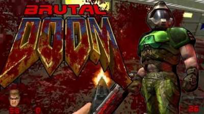 Постер игры Brutal Doom
