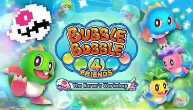 Постер игры Bubble Bobble 4 Friends: The Baron's Workshop