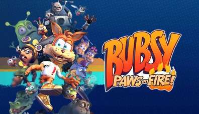 Постер игры Bubsy: Paws on Fire!