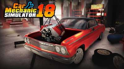 Постер игры Car Mechanic Simulator 2018 + все DLC
