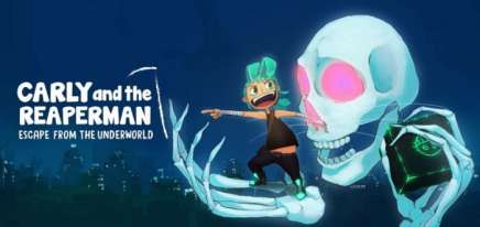 Постер игры Carly and the Reaperman - Escape from the Underworld (VR)