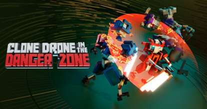 Постер игры Clone Drone in the Danger Zone