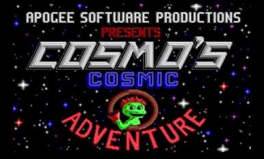 Постер игры Cosmo's Cosmic Adventure