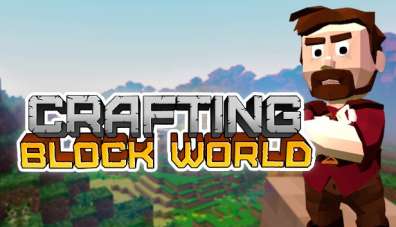 Постер игры Crafting Block World