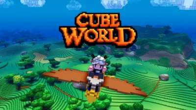 Постер игры Cube World