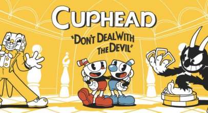 Постер игры Cuphead