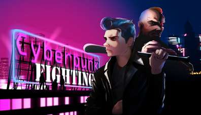 Постер игры Cyberpunk Fighting