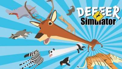 Постер игры DEEEER Simulator: Your Average Everyday Deer Game