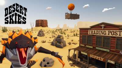 Постер игры Desert Skies