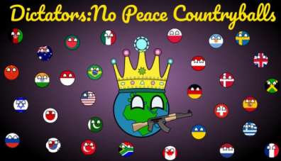 Постер игры Dictators:No Peace Countryballs