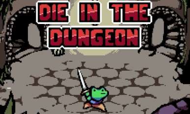 Постер игры Die in the Dungeon