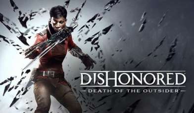 Постер игры Dishonored Death of the Outsider