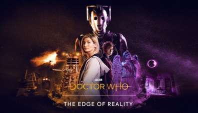 Постер игры Doctor Who: The Edge of Reality