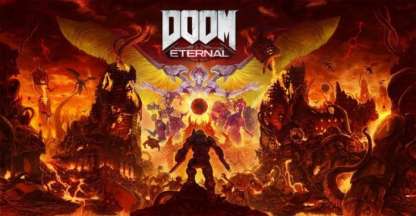 Постер игры Doom Eternal + все DLC