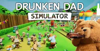 Постер игры Drunken Dad Simulator