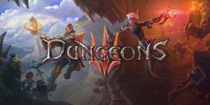 Постер игры Dungeons 3 + на русском