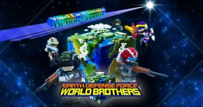 Постер игры EARTH DEFENSE FORCE: WORLD BROTHERS