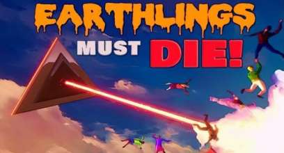 Постер игры Earthlings Must Die