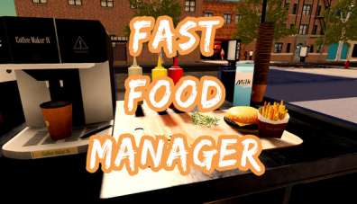 Постер игры Fast Food Manager