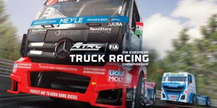 Постер игры FIA European Truck Racing Championship