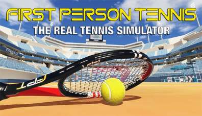 Постер игры First Person Tennis - The Real Tennis Simulator